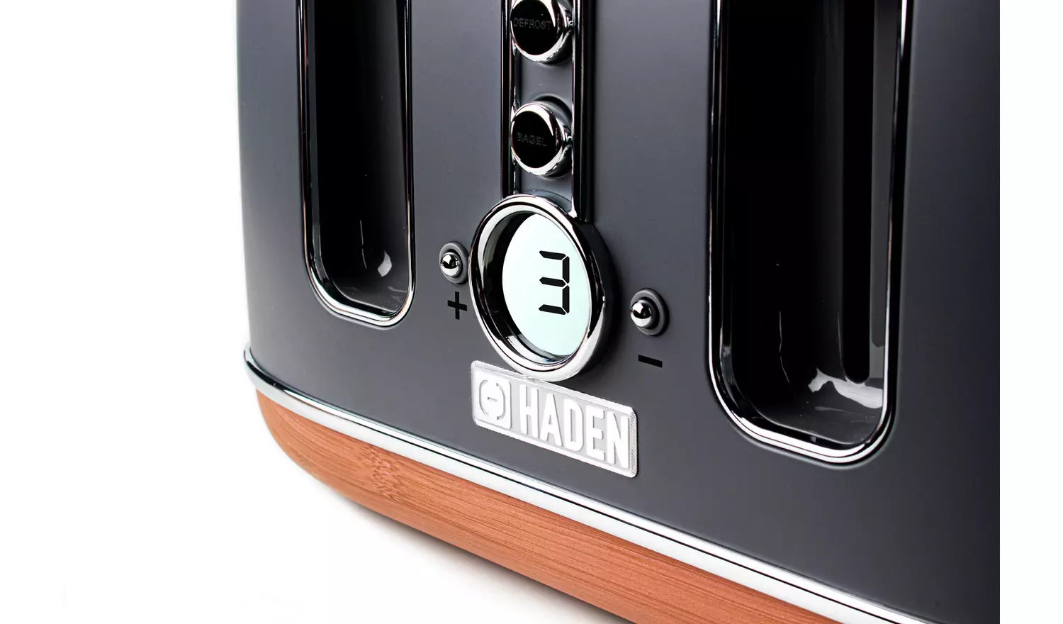 Haden 201317 Dorchester 4 Slice Toaster - Grey