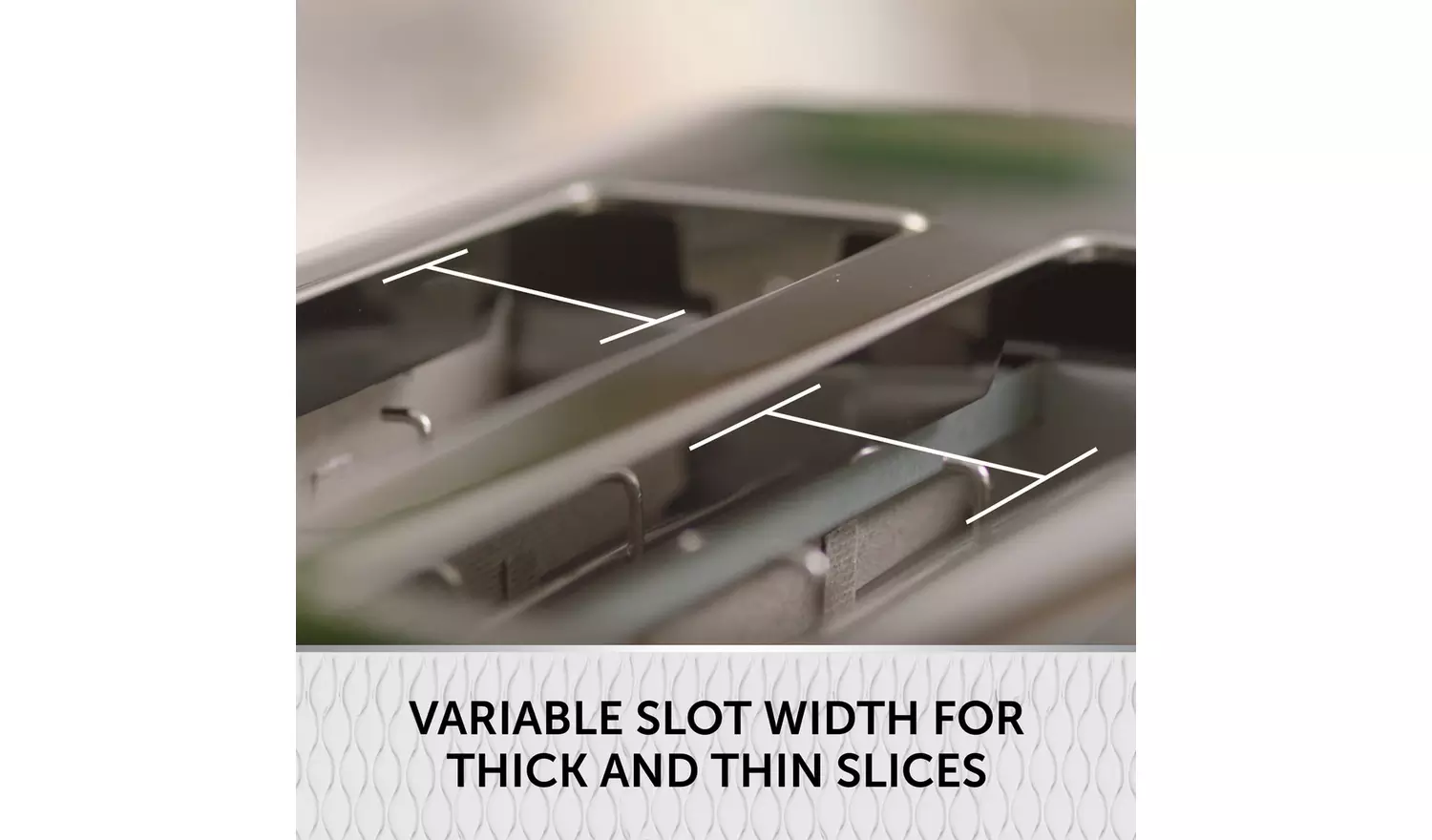 Breville VTT911 Curve 4 Slice Toaster - White and Chrome