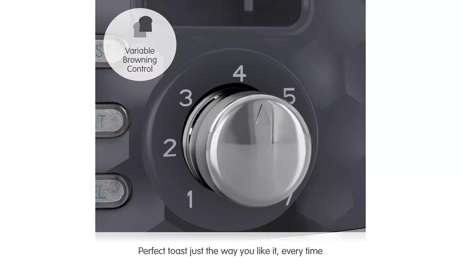 Morphy Richards 220033 Hive 2 Slice Toaster - Grey