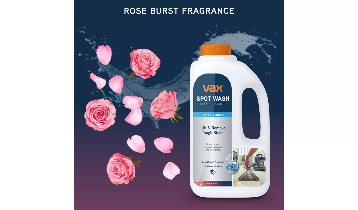Vax SpotWash Oxy-Lift Boost 1L Spot Cleaning Solution