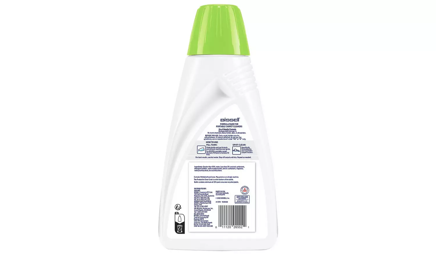Bissell Spot n Stain Pet 1L Carpet Cleaning Solution
