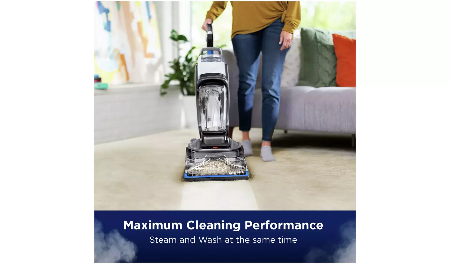 Bissell Revolution HydroSteam Carpet Cleaner