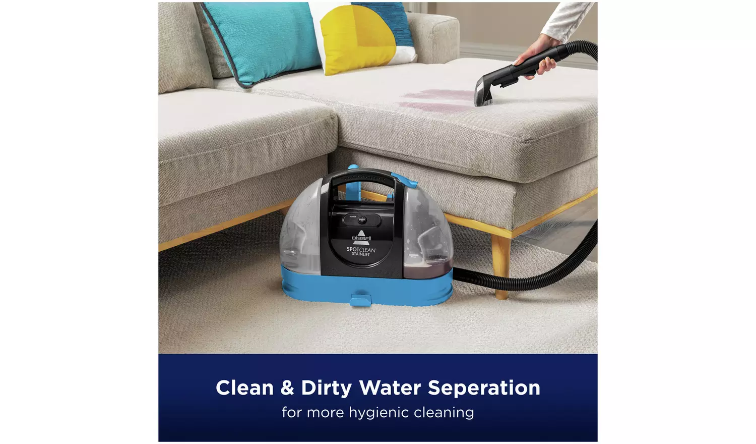 Bissell SpotClean StainLift Portable Spot Carpet Cleaner