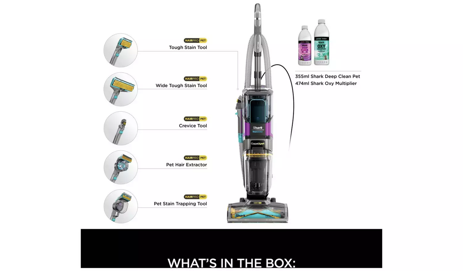 Shark CarpetXpert HairPro Pet Corded Carpet Cleaner