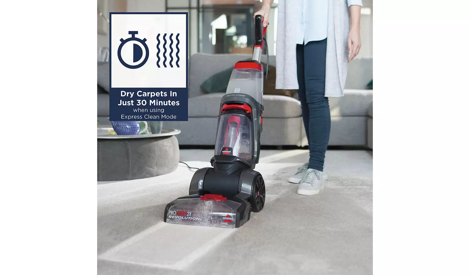 Bissell ProHeat 2X Revolution Upright Carpet Cleaner