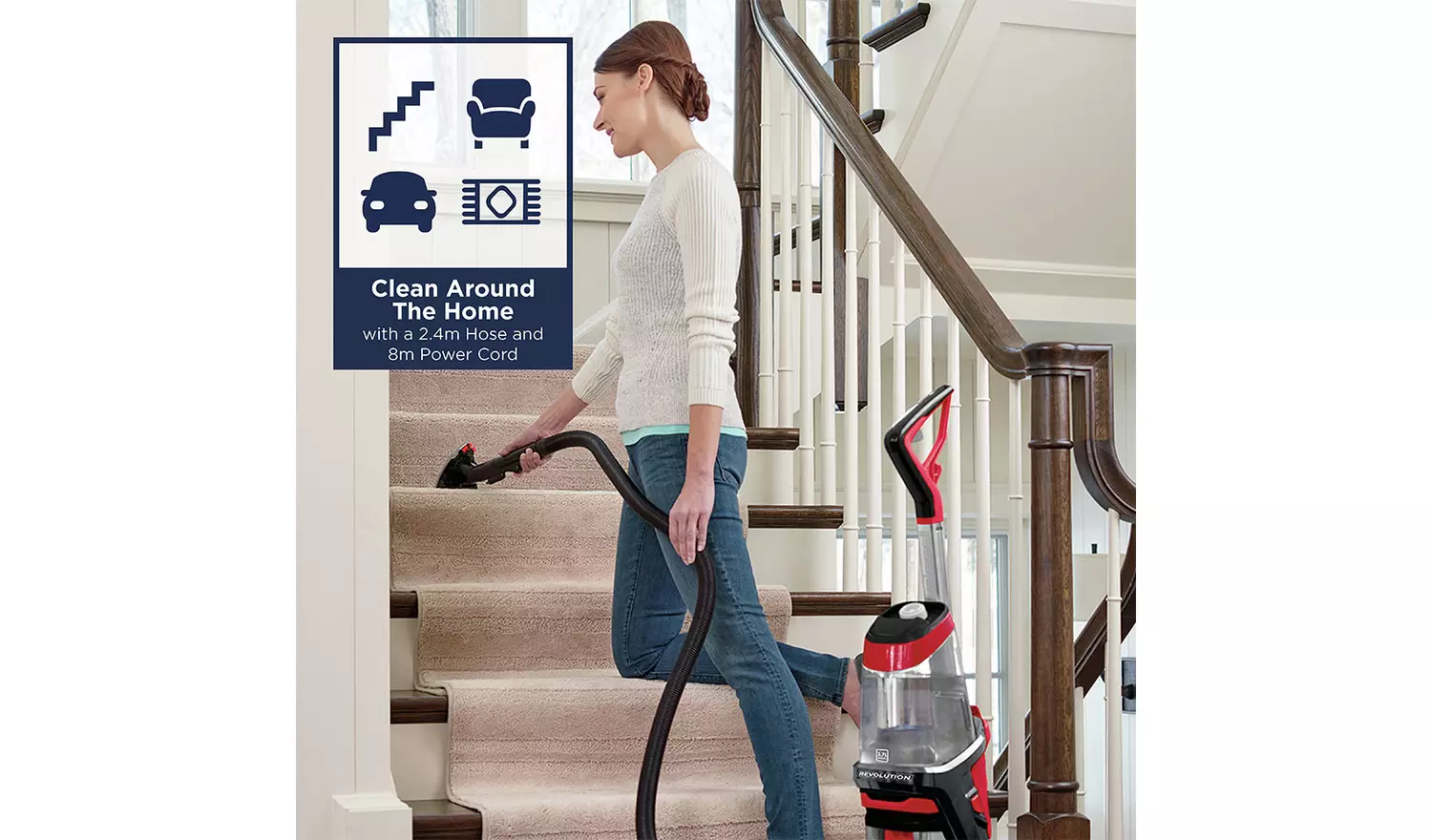 Bissell ProHeat 2X Revolution Upright Carpet Cleaner