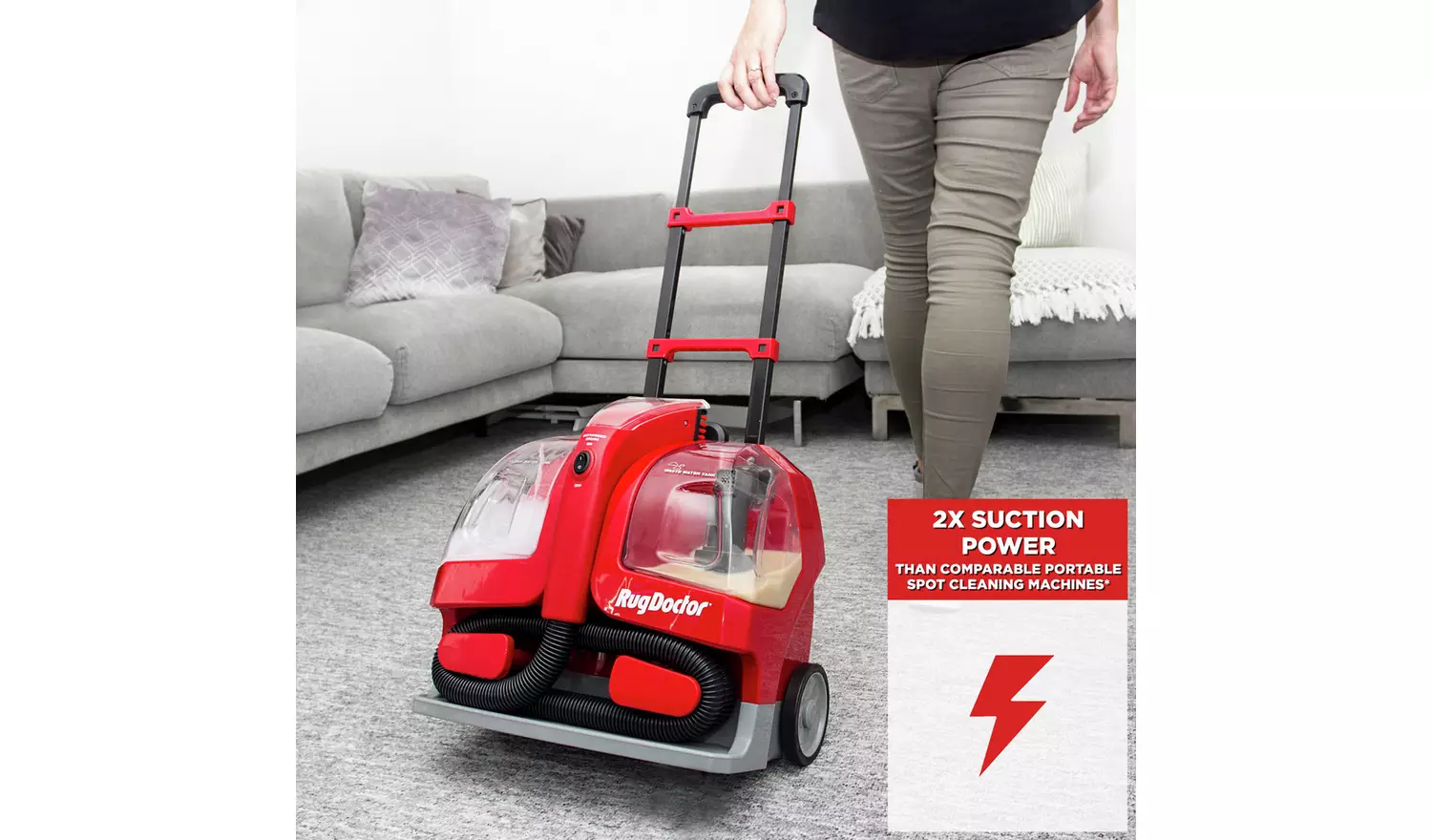 Rug Doctor Spot Portable Cylinder Carpet Cleaner