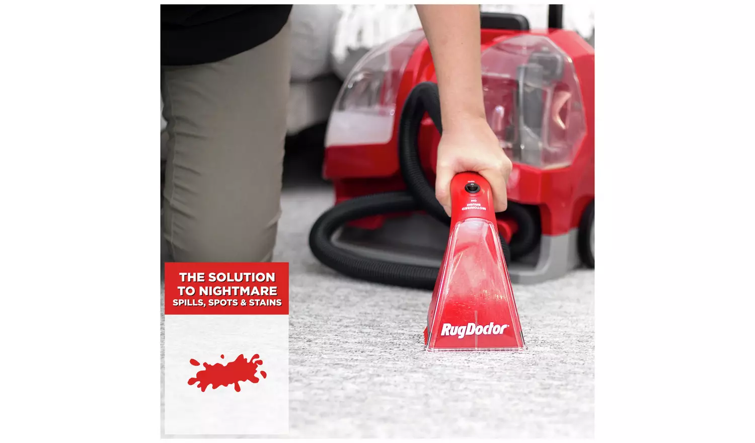 Rug Doctor Spot Portable Cylinder Carpet Cleaner