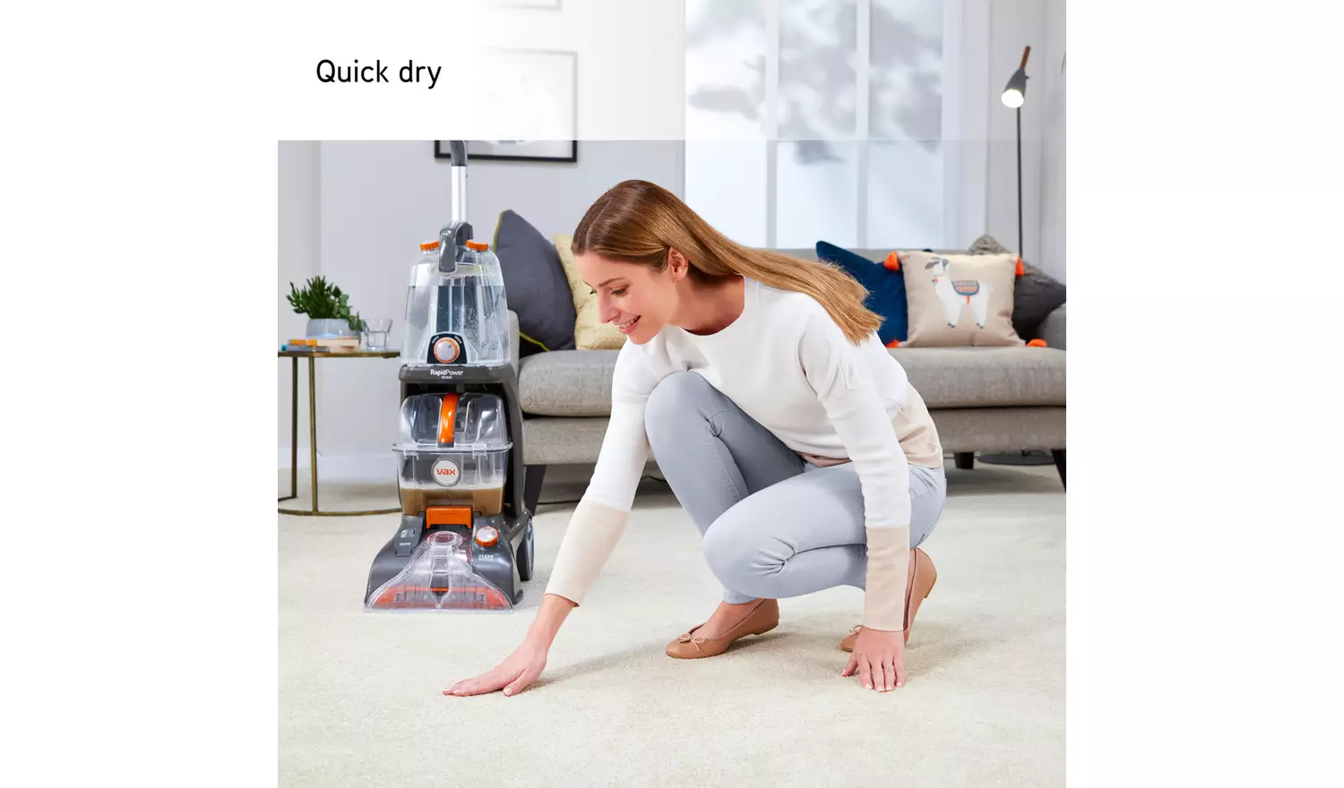 Vax Rapid Power Revive Upright Carpet Cleaner