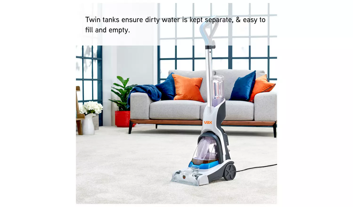 Vax Compact Power Upright Carpet Cleaner