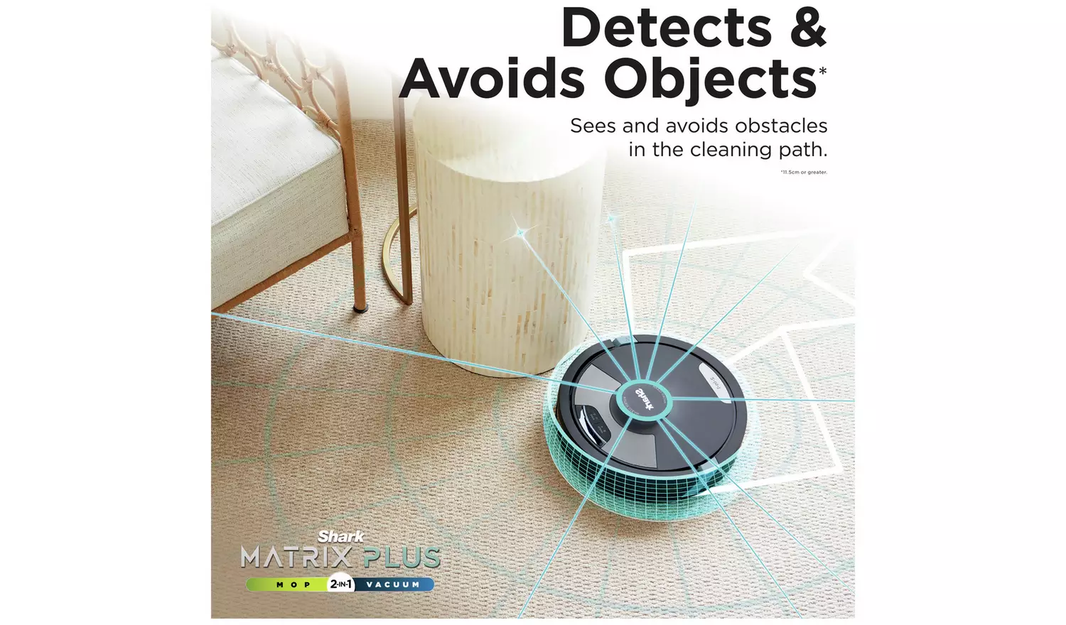 Shark Matrix Plus 2in1 Self-Empty Robot Vacuum Cleaner & Mop