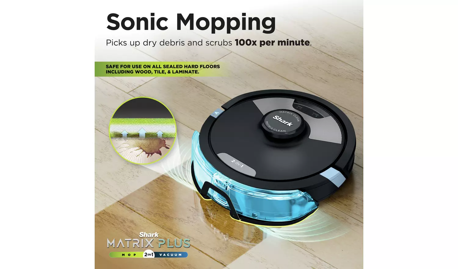 Shark Matrix Plus 2in1 Self-Empty Robot Vacuum Cleaner & Mop