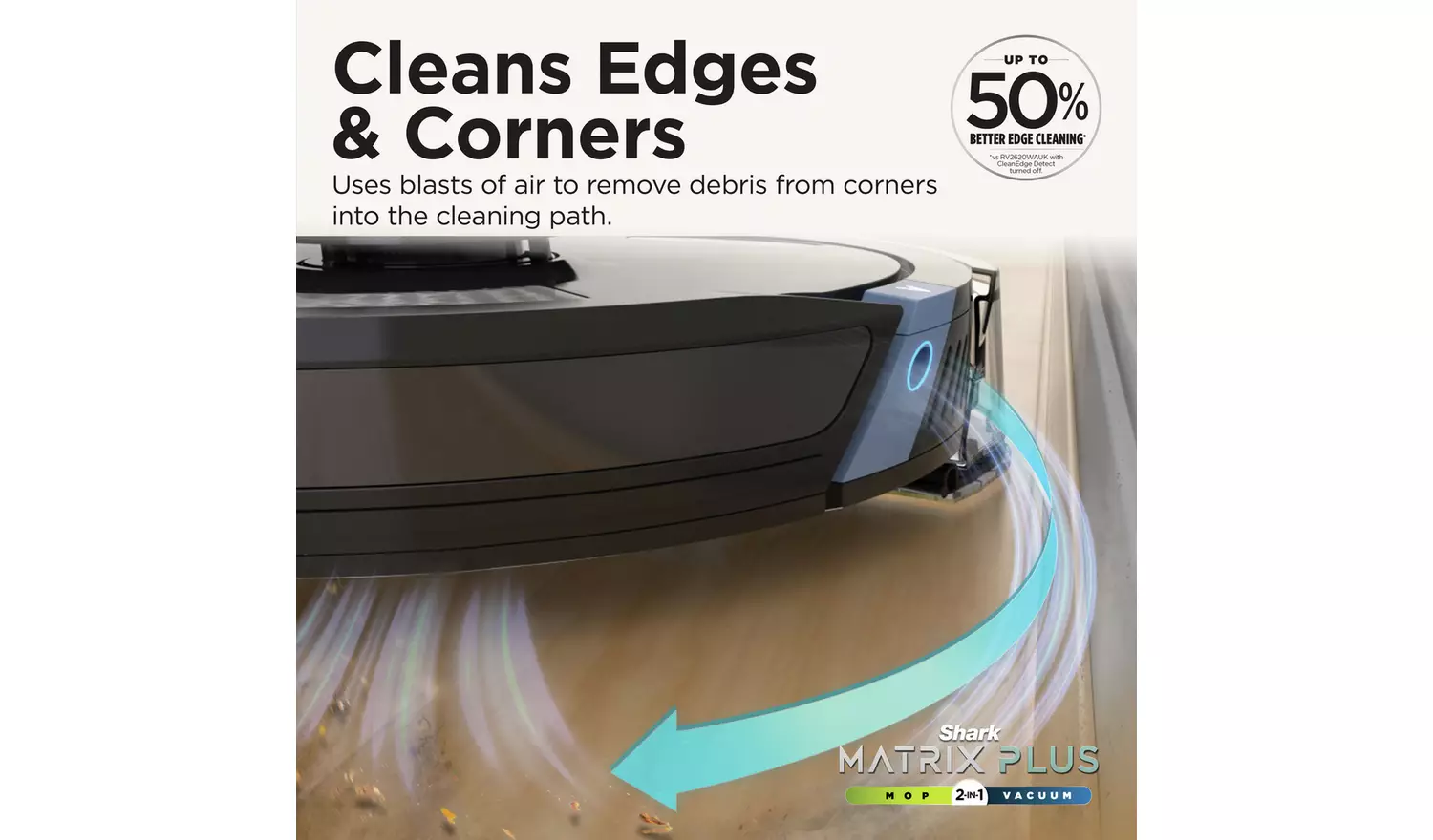 Shark Matrix Plus 2in1 Self-Empty Robot Vacuum Cleaner & Mop