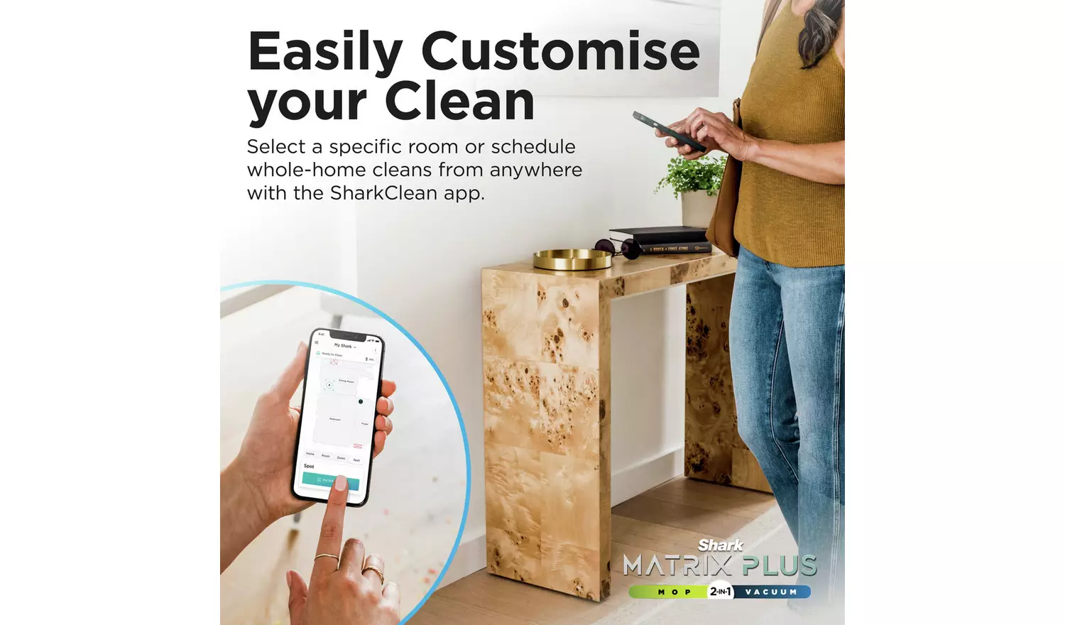 Shark Matrix Plus 2in1 Self-Empty Robot Vacuum Cleaner & Mop