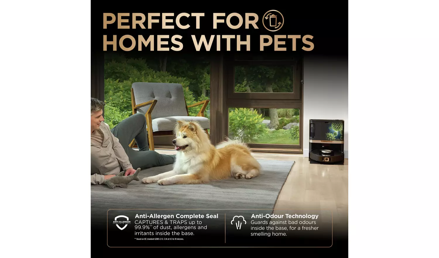 Shark PowerDetect NeverTouch Pro 2-in-1 Robot Vacuum Cleaner