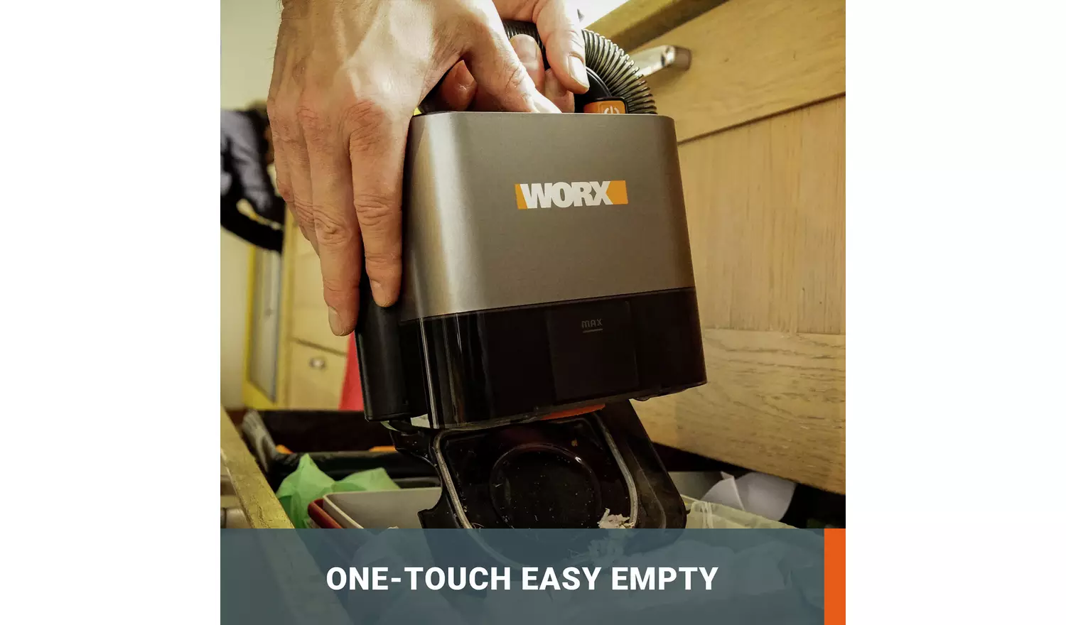 Worx Cordless Compact Vacuum Cleaner - 20V