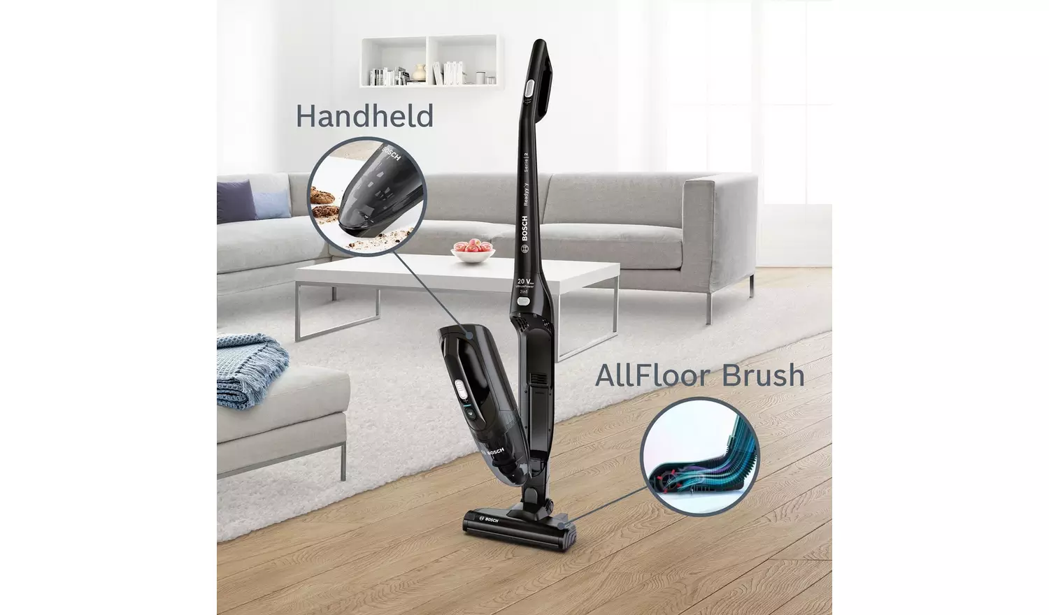 Bosch Serie 2 Readyy'y Cordless Vacuum Cleaner