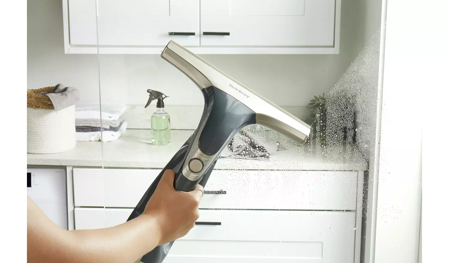 Beldray Cordless Handheld Window Vacuum Cleaner