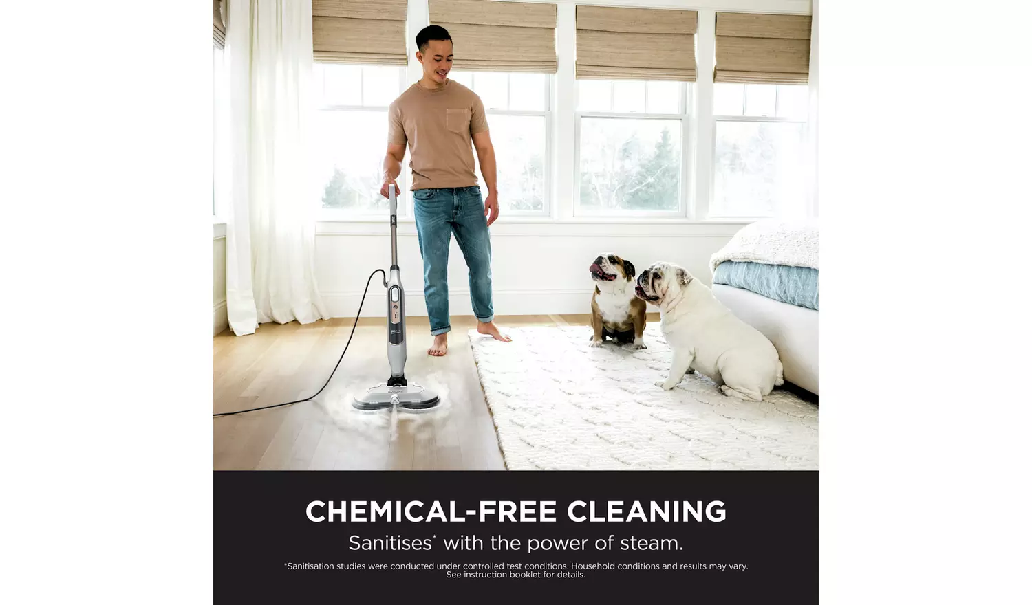 Shark Steam & Scrub Automatic Corded Steam Mop