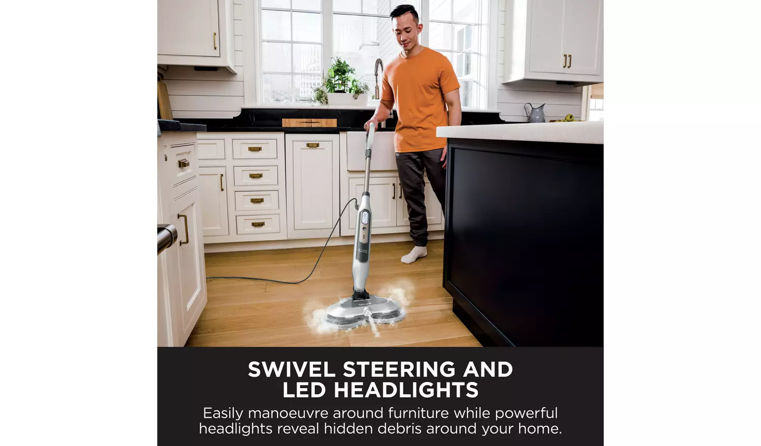 Shark Steam & Scrub Automatic Corded Steam Mop