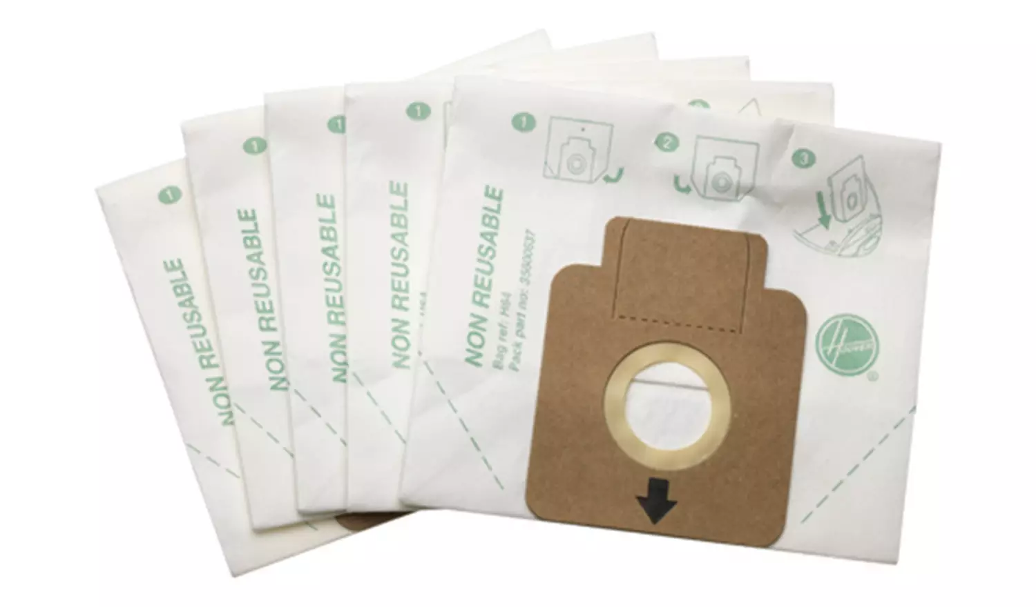 Hoover Vacuum Cleaner Dust Bags - Pack of 5