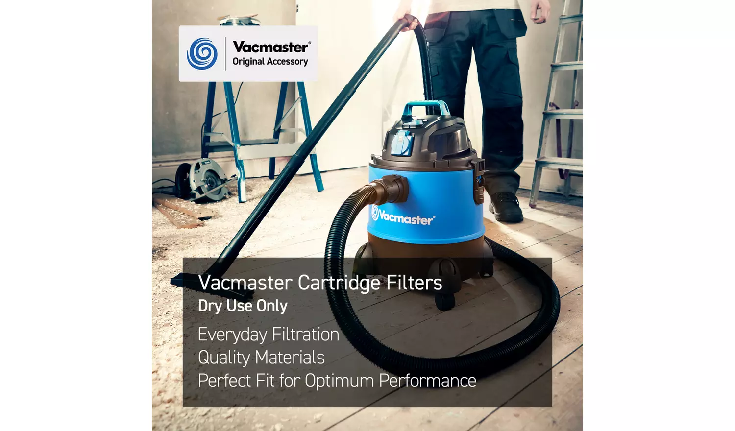 Vacmaster Disposable Filter for 15-60L Wet and Dry Cleaners