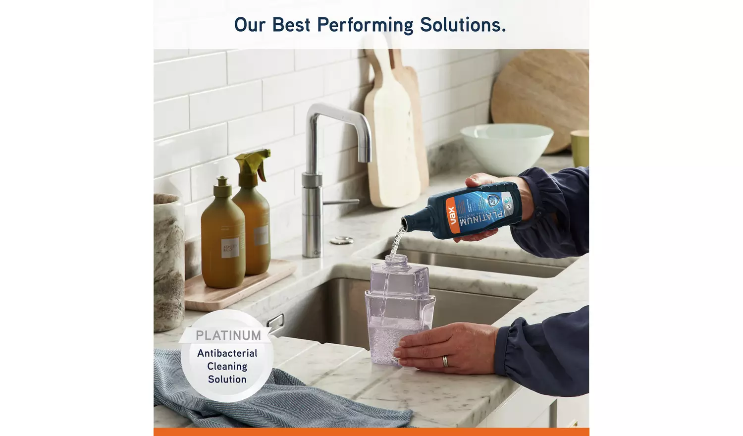 Vax Platinum 4L Antibacterial Carpet Cleaning Solution