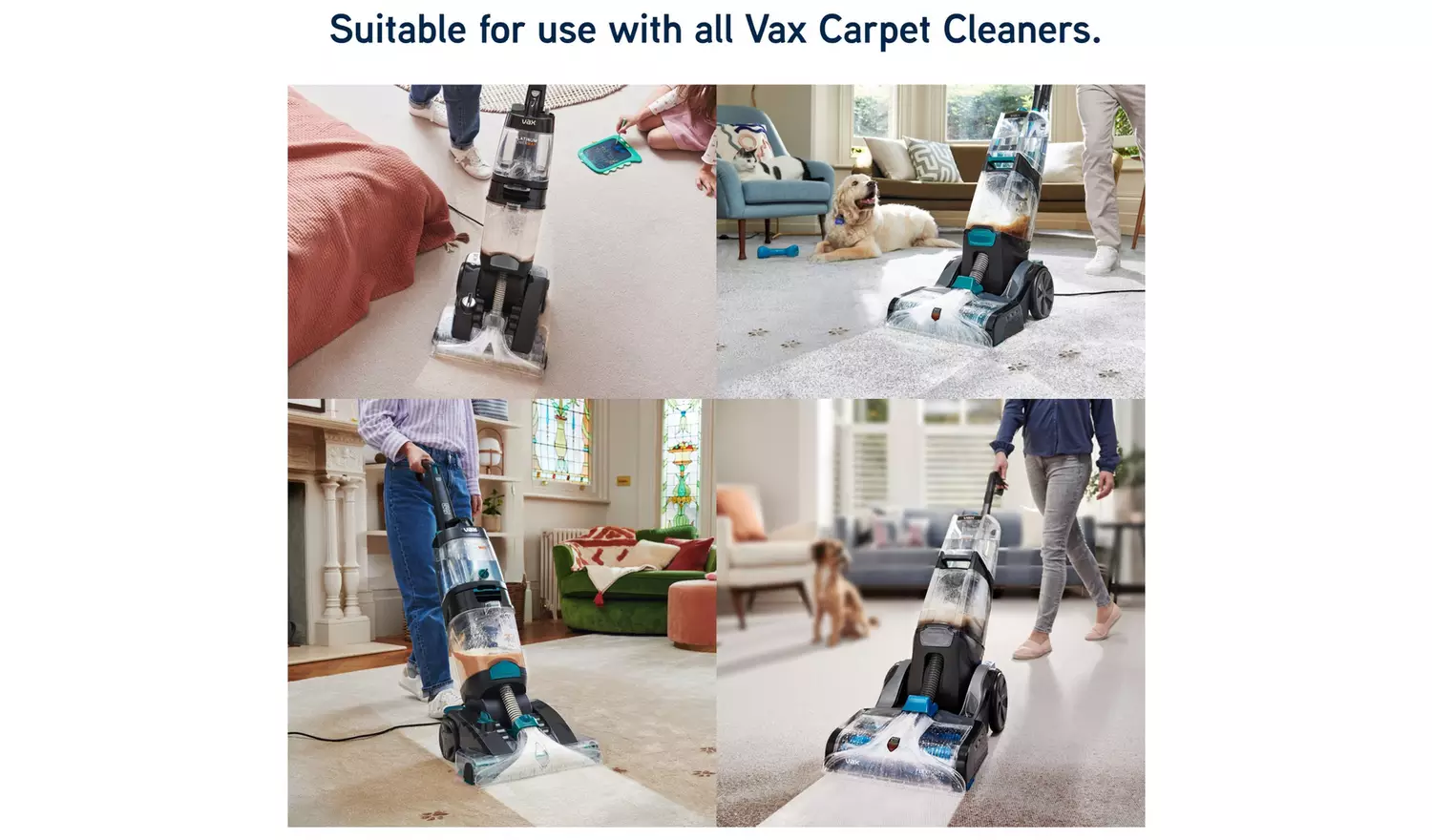 Vax Platinum 4L Antibacterial Carpet Cleaning Solution