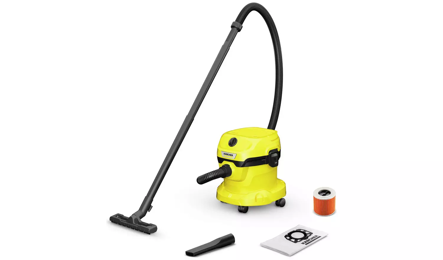 Karcher WD 2 Plus Wet & Dry Vacuum Cleaner