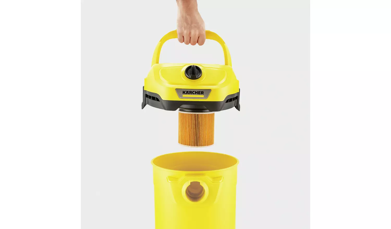 Karcher WD 2 Plus Wet & Dry Vacuum Cleaner