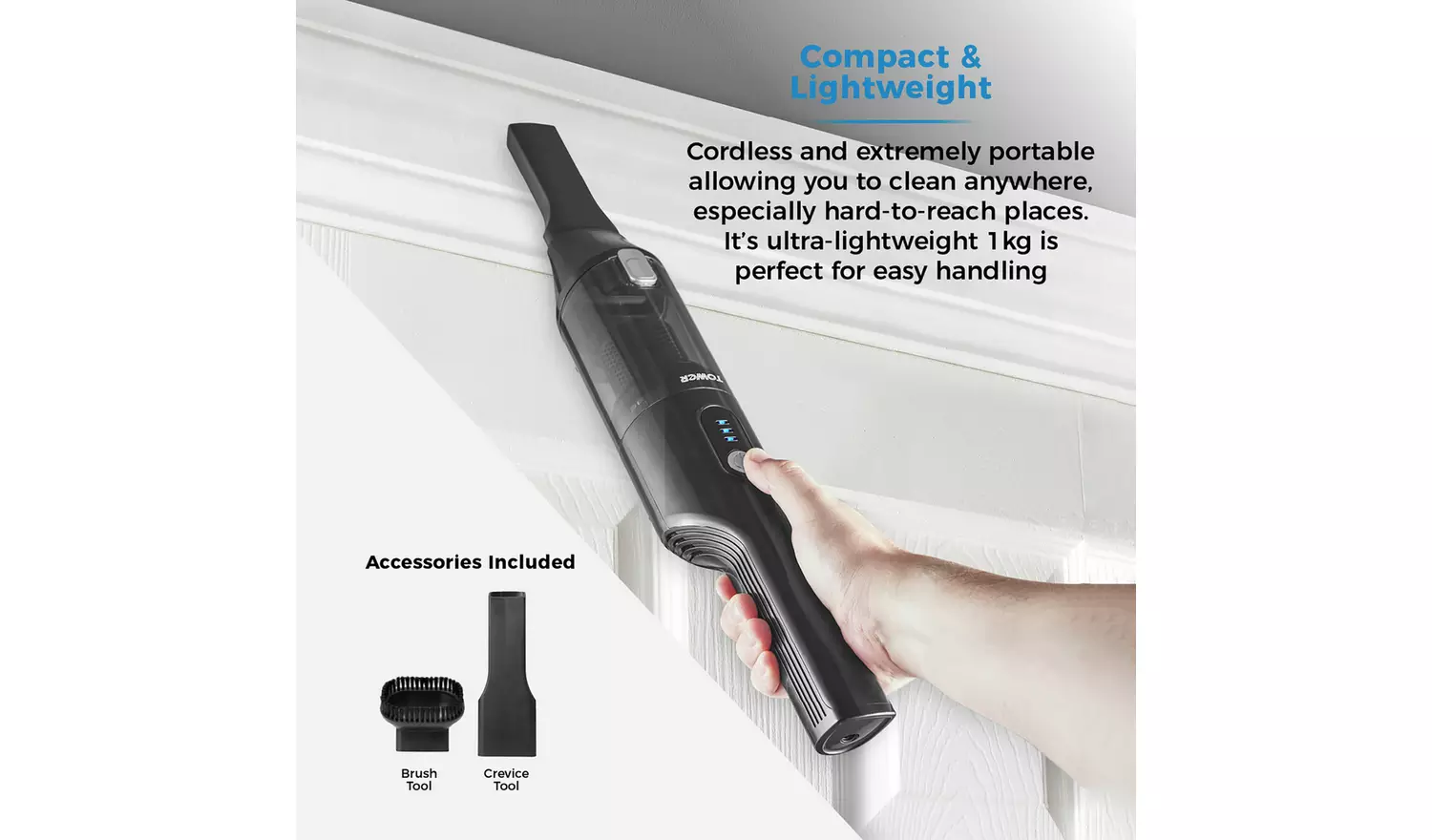 Tower Optimum Cordless Handheld Vacuum Cleaner