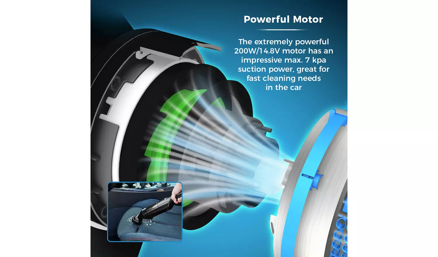 Tower Optimum Cordless Handheld Vacuum Cleaner