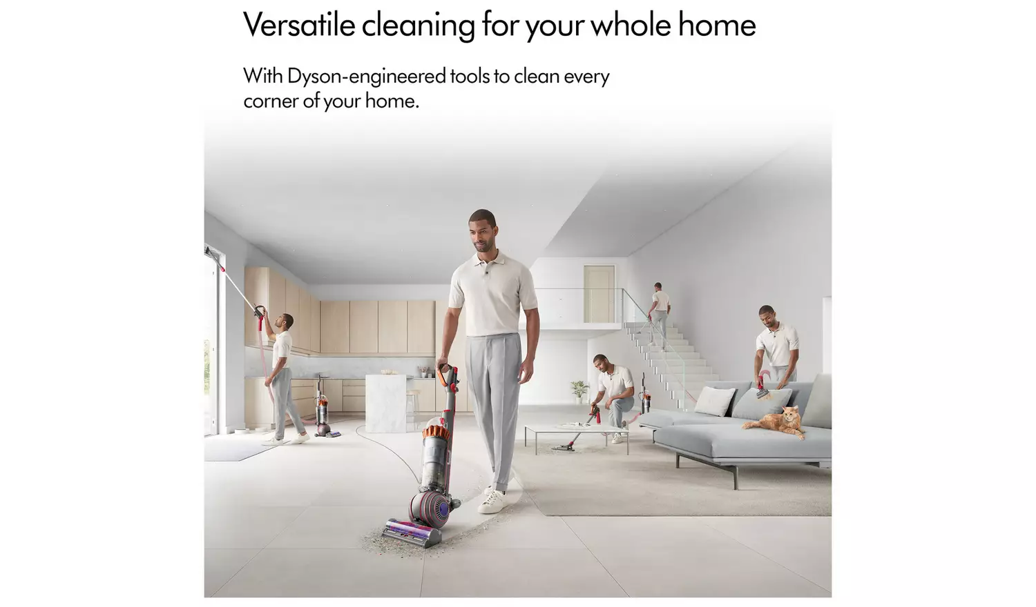 Dyson Ball Animal Multifloor Corded Upright Vacuum Cleaner