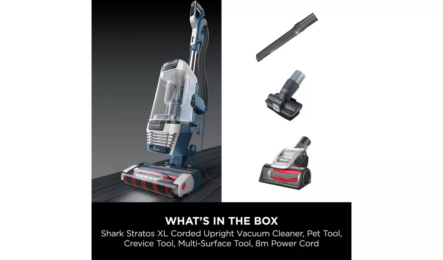 Shark Stratos Bagless Upright Vacuum Cleaner
