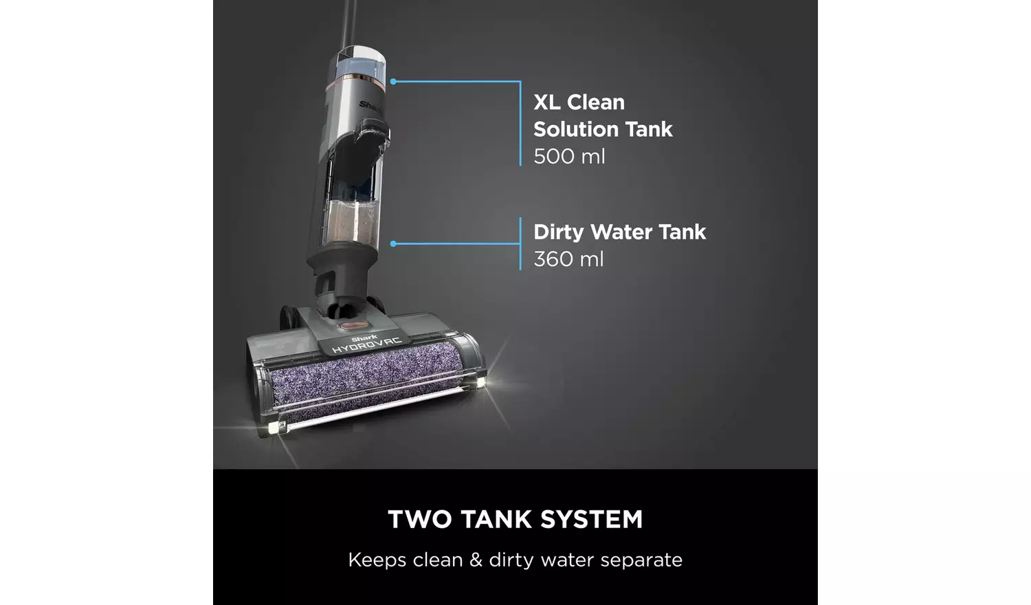 Shark HydroVac Cordless Hard Floor Vacuum Cleaner