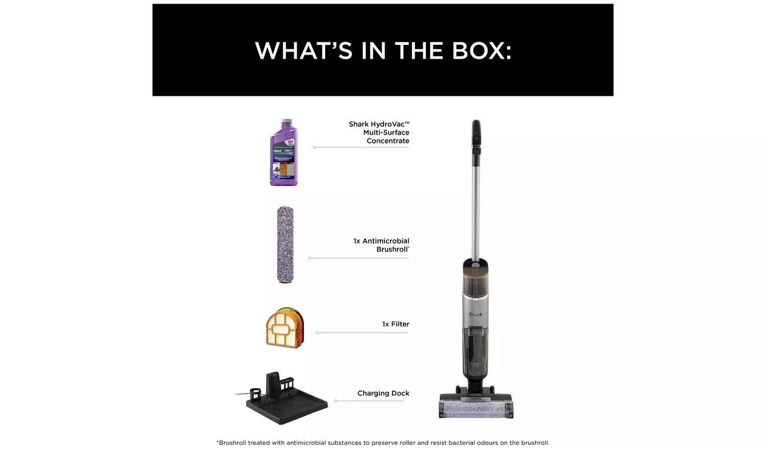 Shark HydroVac Cordless Hard Floor Vacuum Cleaner