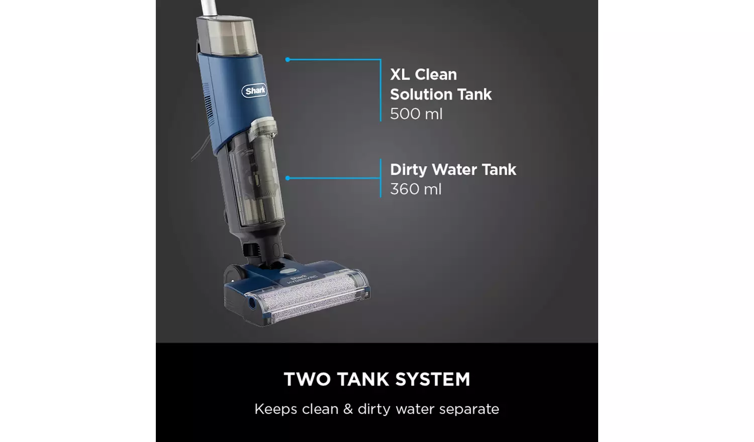 Shark HydroVac Corded Hard Floor Vacuum Cleaner
