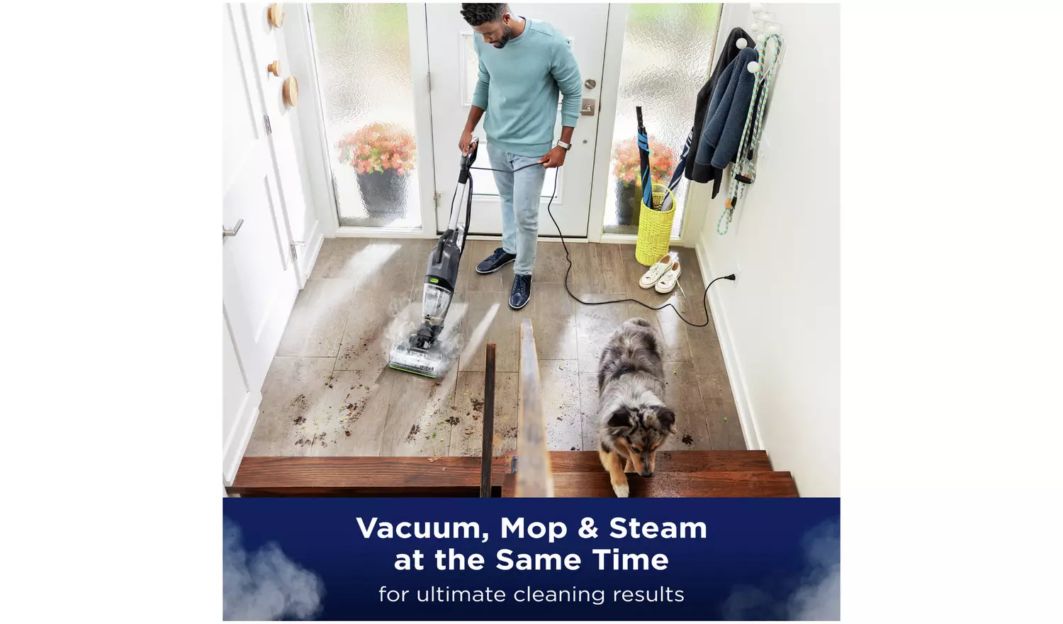 Bissell Crosswave HydroSteam Pet Hard Floor Vacuum Cleaner