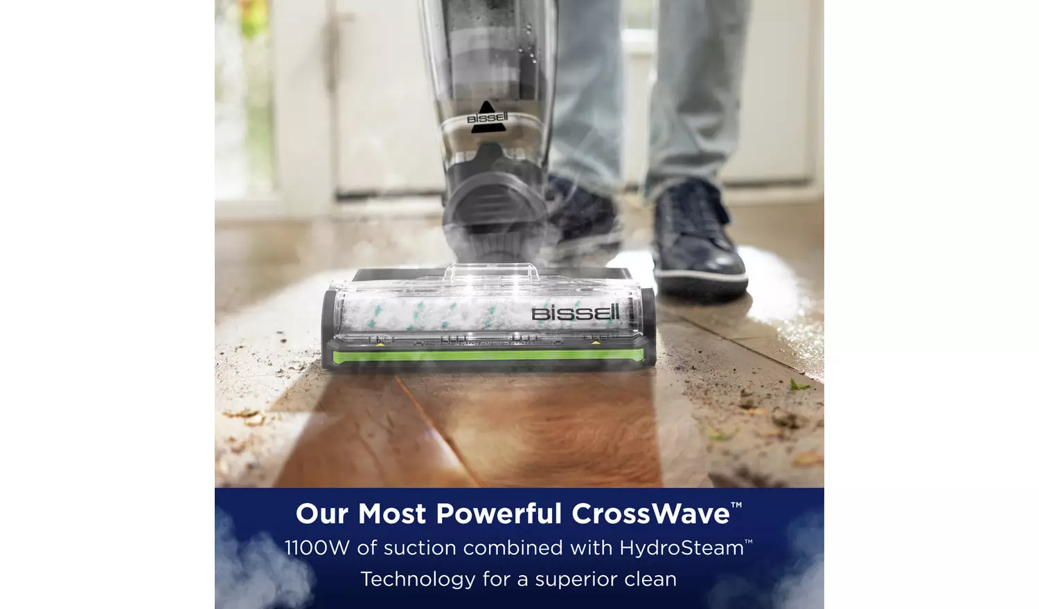 Bissell Crosswave HydroSteam Pet Hard Floor Vacuum Cleaner