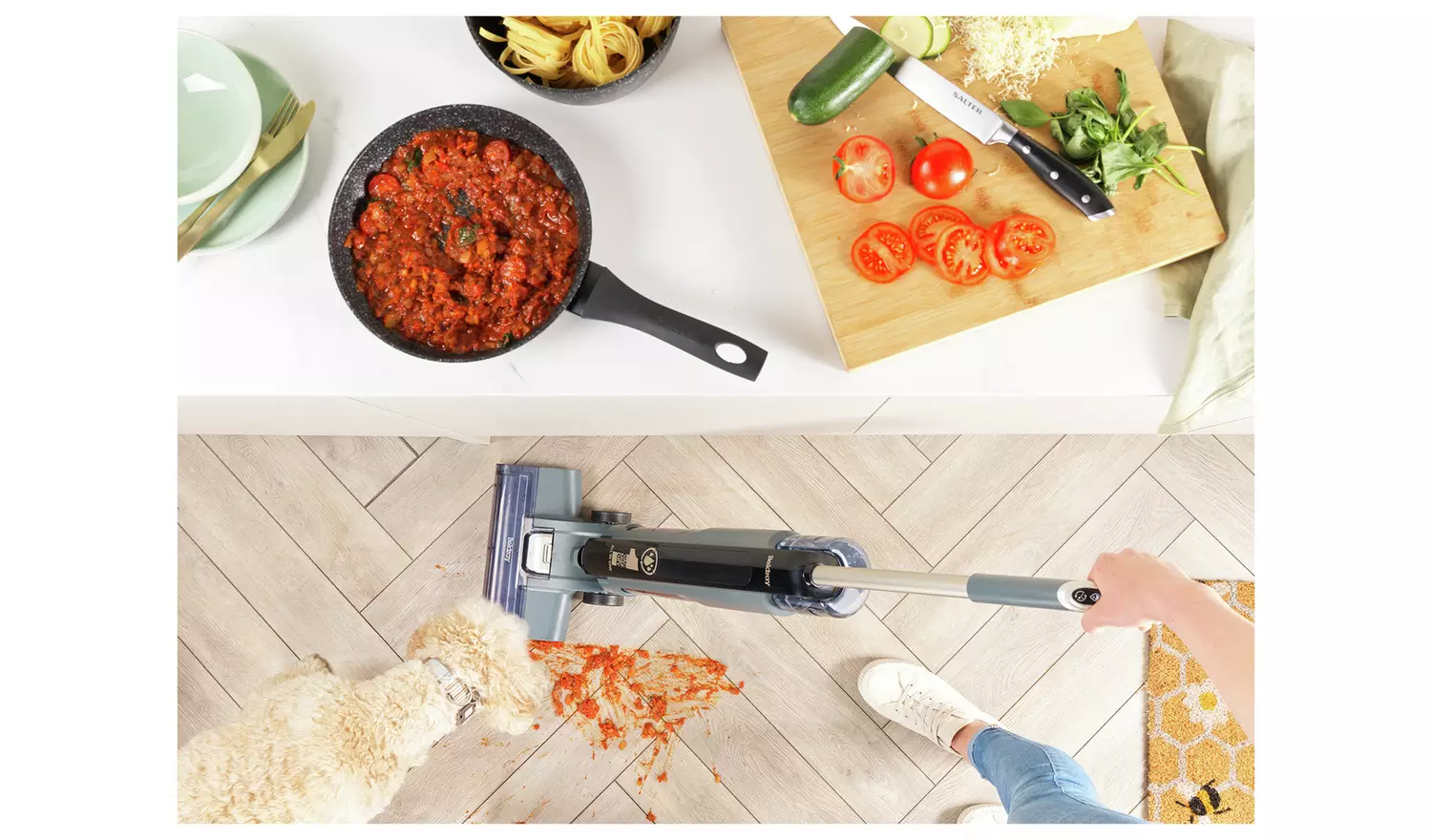 Beldray All-in-One Cordless Hard Floor Cleaner