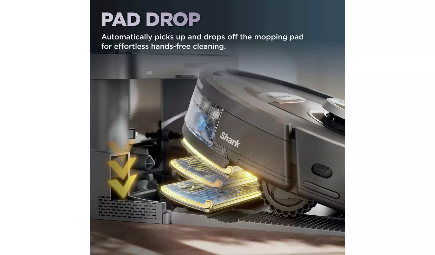 Shark PowerDetect NeverTouch 2-in-1 Robot Vacuum & Mop