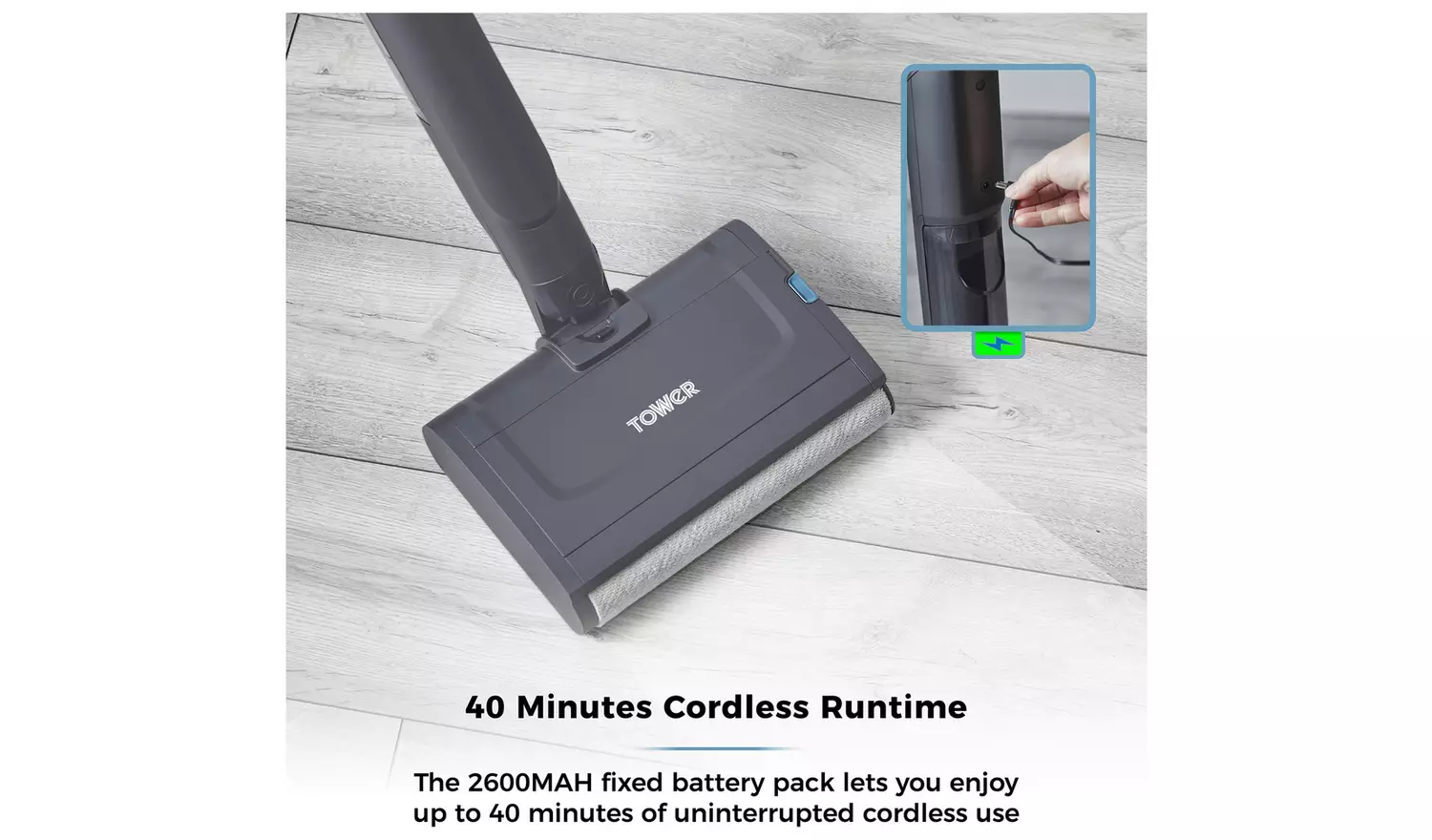 Tower Aquajet T547002 Cordless Hardfloor Cleaner