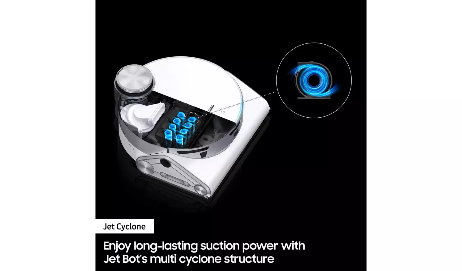 Samsung Jet Bot AI+ Cordless Robot Vacuum Cleaner