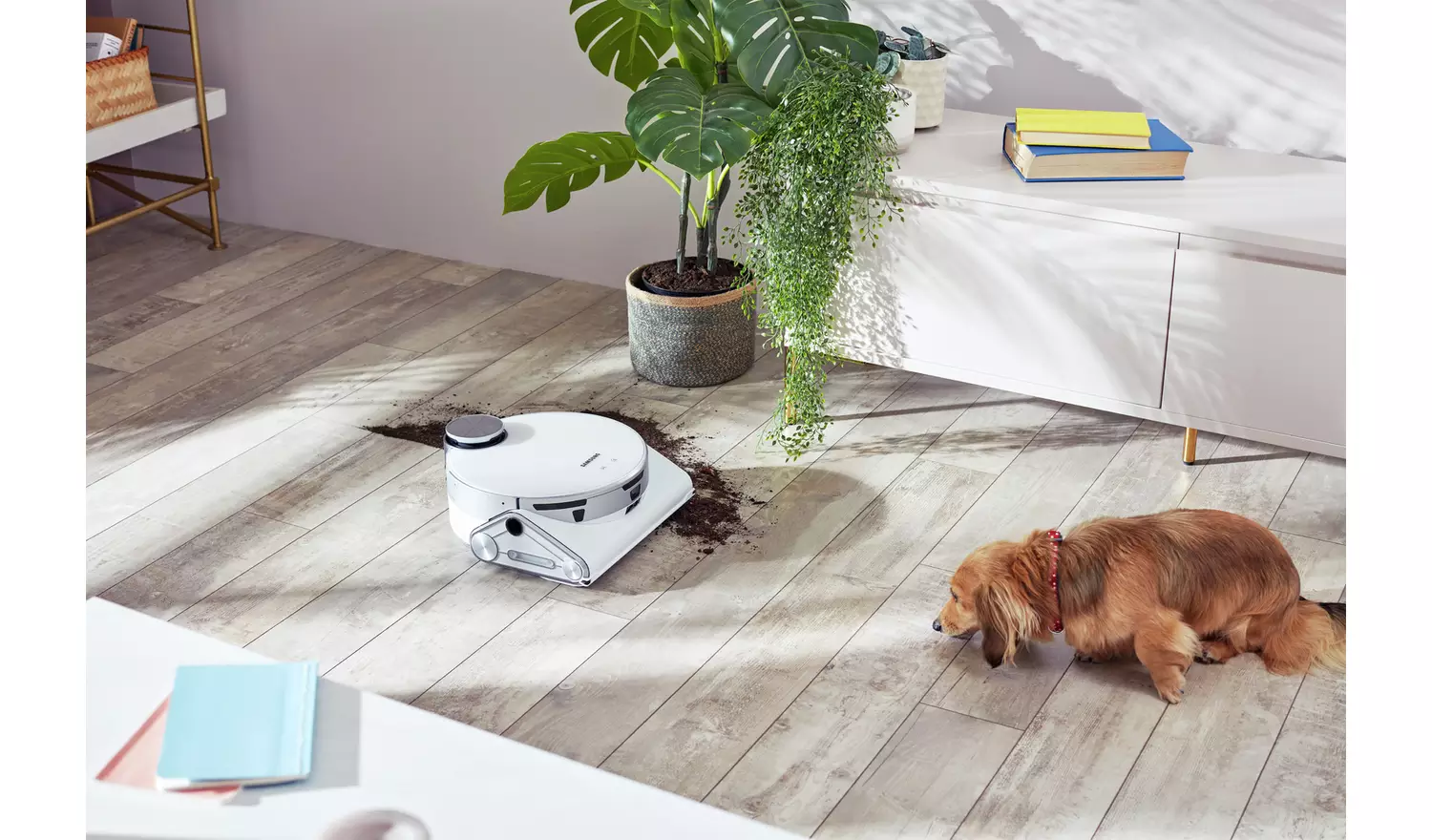 Samsung Jet Bot AI+ Cordless Robot Vacuum Cleaner