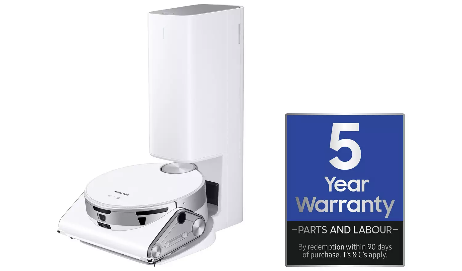 Samsung Jet Bot AI+ Cordless Robot Vacuum Cleaner