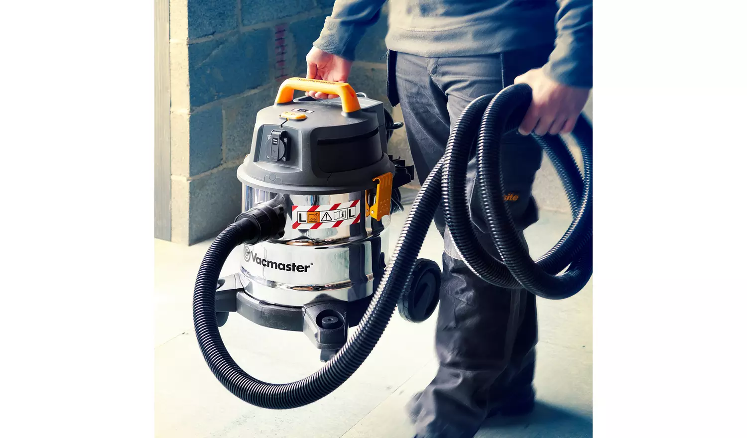Vacmaster L Class 20L Wet & Dry Vacuum with Power Take Off