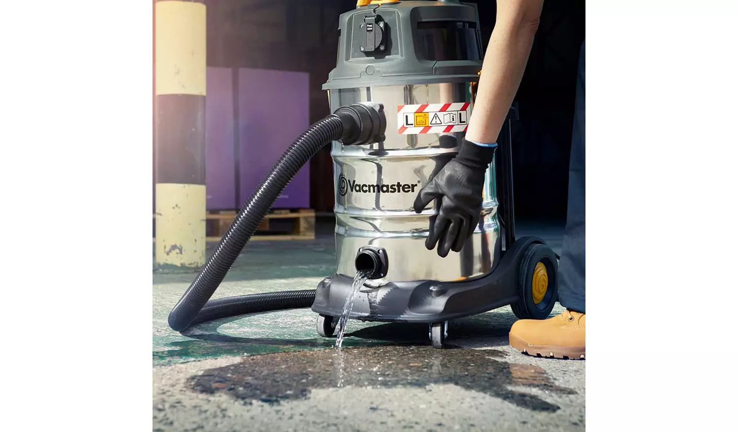 Vacmaster L Class 30L Wet & Dry Vacuum with Power Take Off