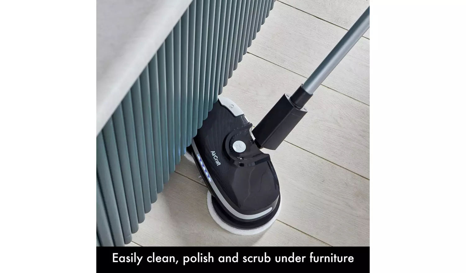 AirCraft PowerGlide Cordless Hard Floor Cleaner with 8 Pads