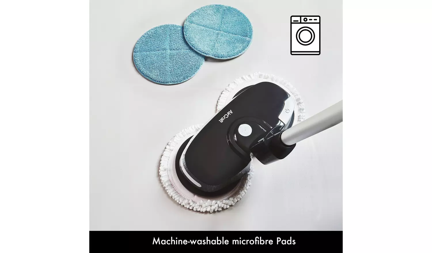 AirCraft PowerGlide Cordless Hard Floor Cleaner with 8 Pads