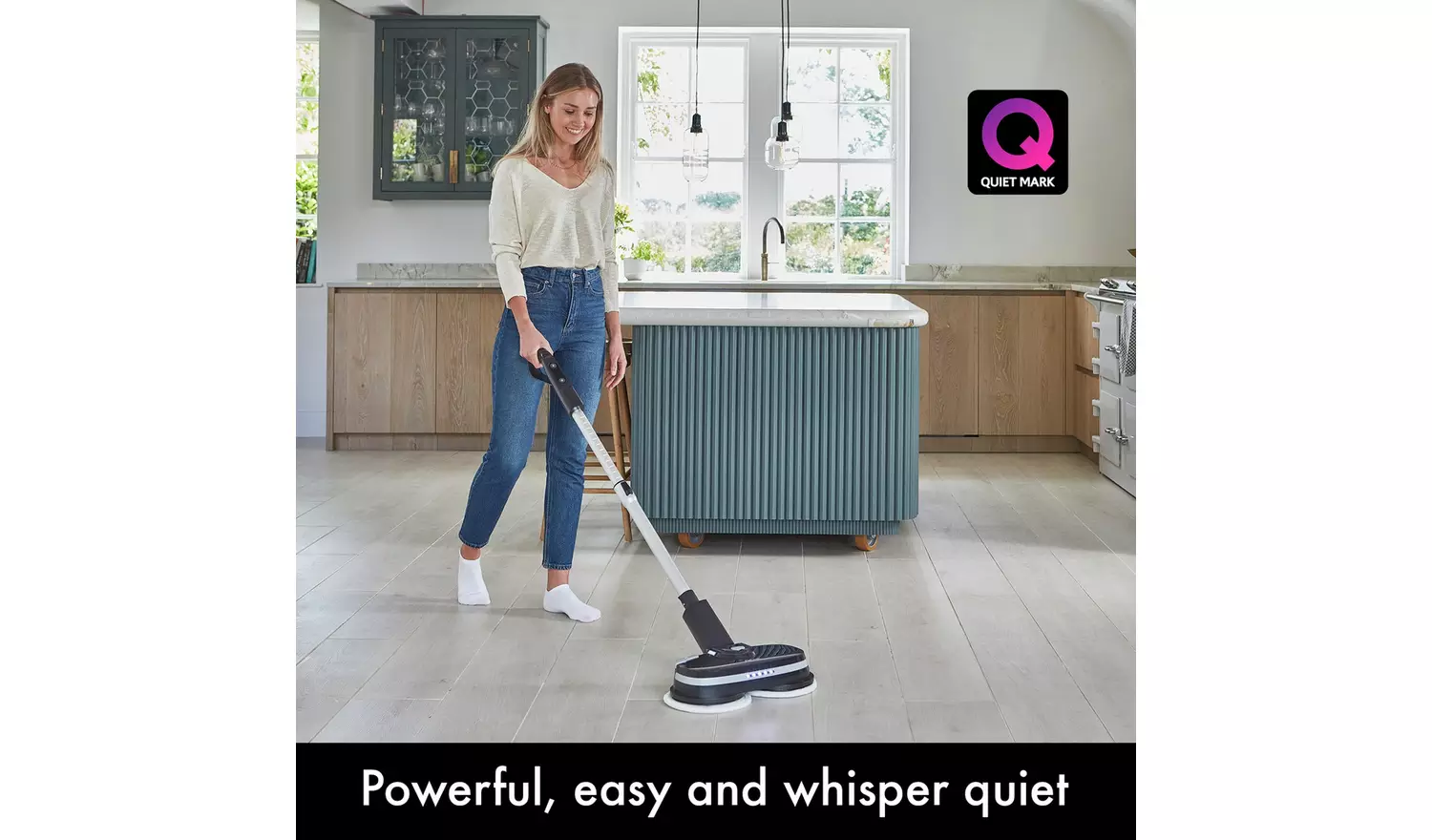 AirCraft PowerGlide Cordless Hard Floor Cleaner with 8 Pads